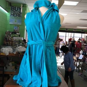 Turquoise Swim/bath coverlet